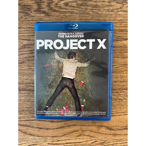 Project X Blu-Ray DVD Comedy Movie Rated R - Picture 1 of 4